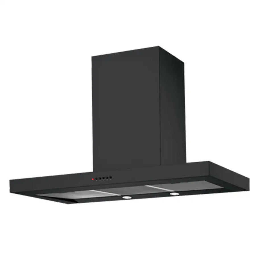 Chef Crc914Db 90Cm Black Canopy Rangehood