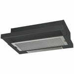 Chef Crr612Db 60Cm Slide-Out Rangehood Black Front Rangehood