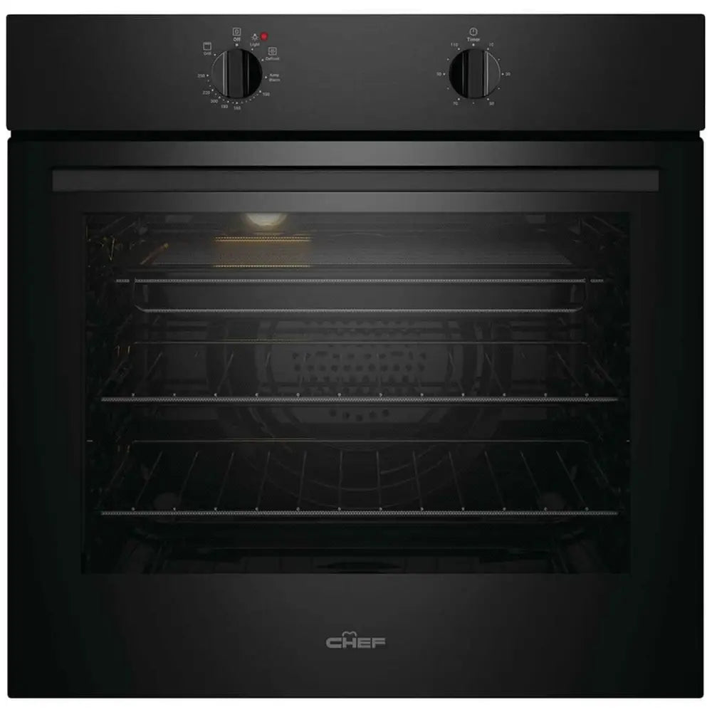 Chef Cve612Db -60Cm Electric Multi Function Fan Forced Built-In Oven