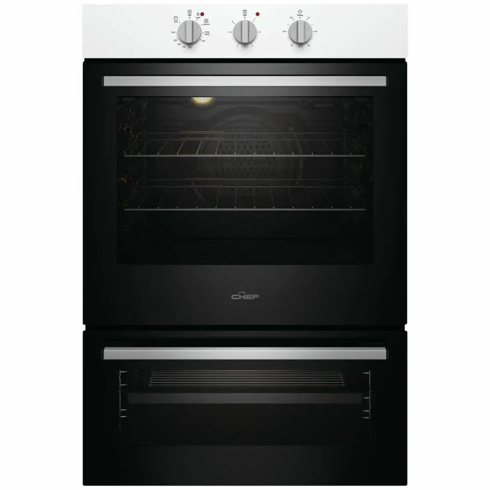 Chef Cve662Wb 60Cm Oven With Separate Grill