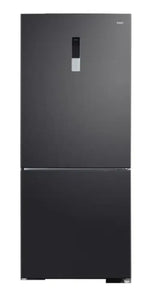 Chiq Cbm395Nbs6E 396L Bottom Mounted Fridge Black Steel