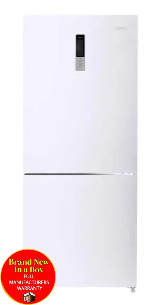 Chiq Cbm396Nw3 396L Bottom Mount Fridge White