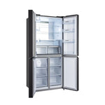 Chiq Cfd502Nbs 502L French Door Fridge Black Steel