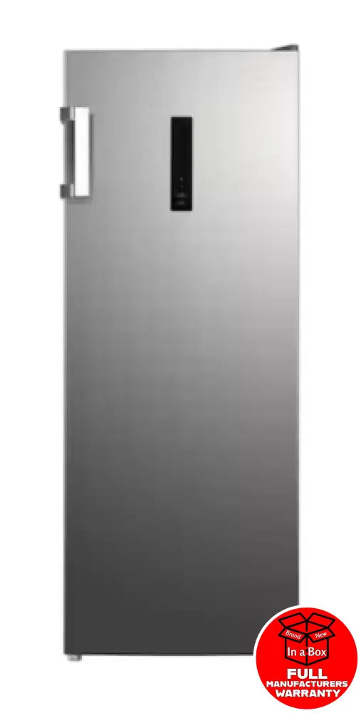 Chiq Csh165Nss 166L Hybrid Vertical Frost Free Freezer Stainless Steel