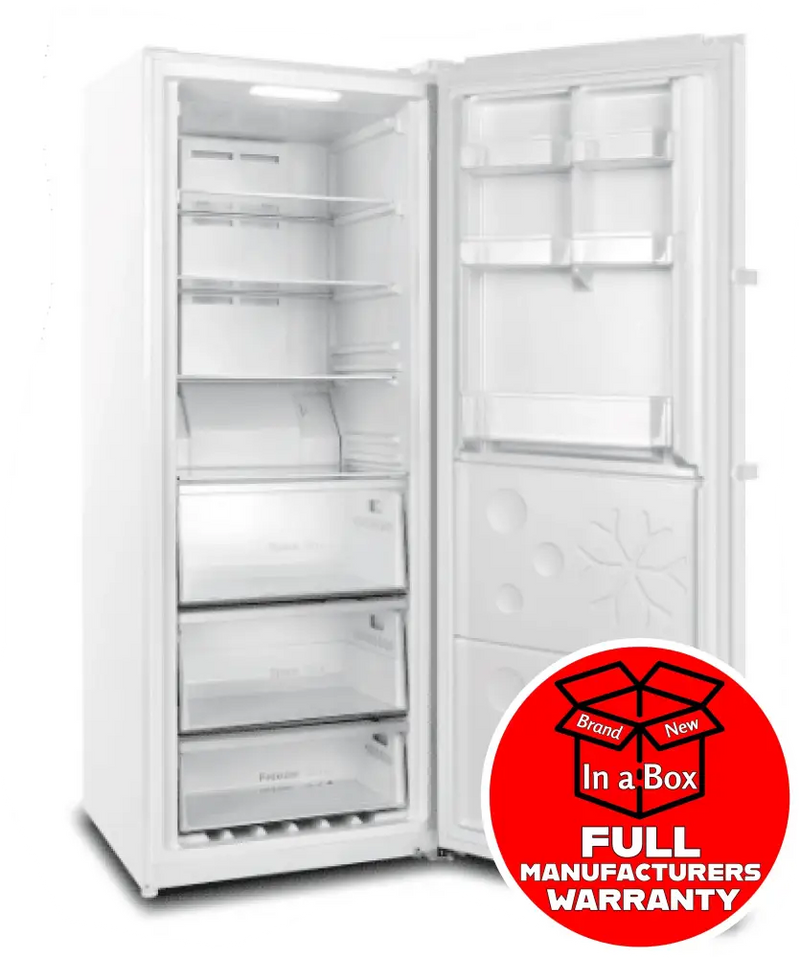 Chiq Csh380Nwr3 380L Hybrid Fridge - Freezer (White) Fridge