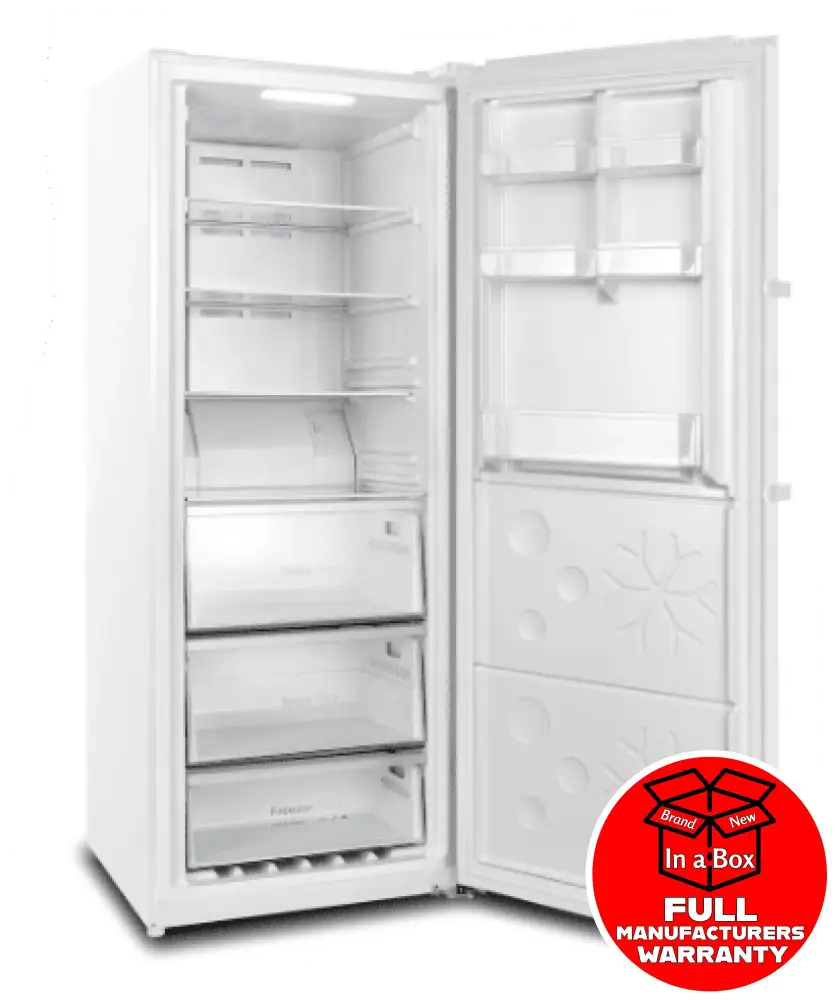 Chiq Csh380Nwr3 380L Hybrid Fridge - Freezer (White) Fridge