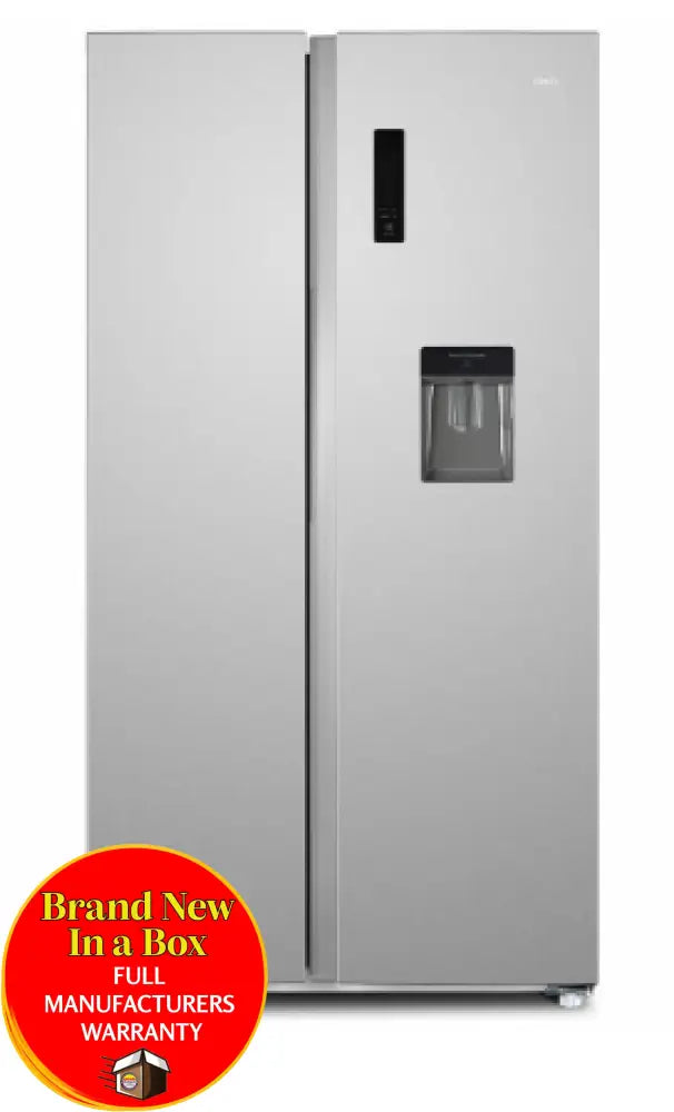 Chiq Css557Nsd 559L Side By Stainless Steel Fridge With Water Dispenser