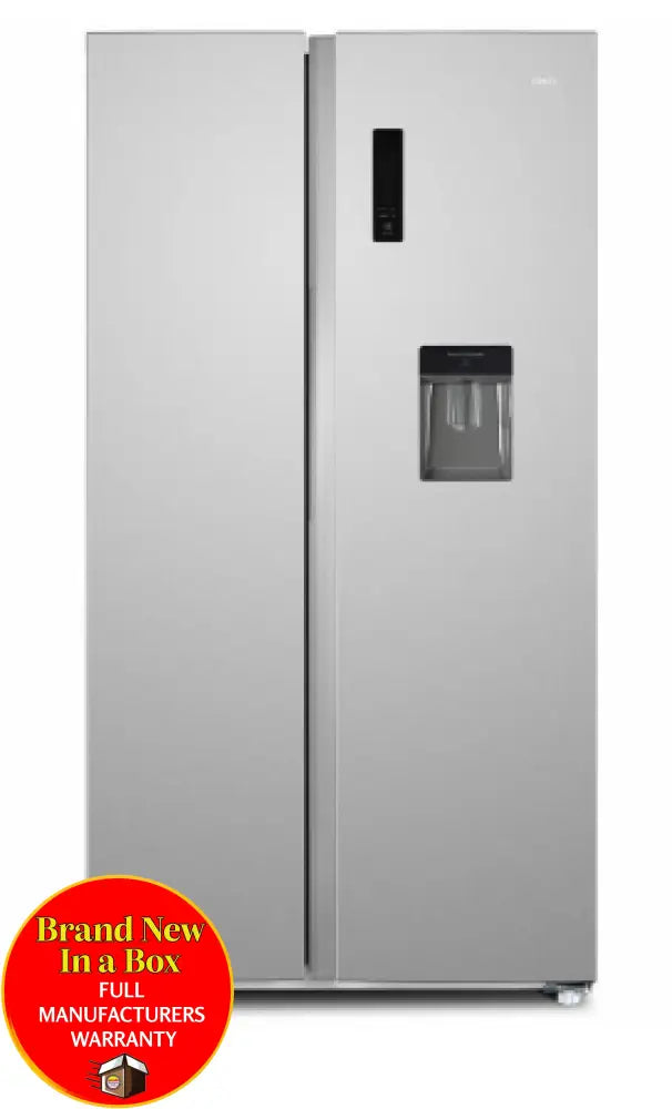 Chiq Css557Nsd 559L Side By Stainless Steel Fridge With Water Dispenser