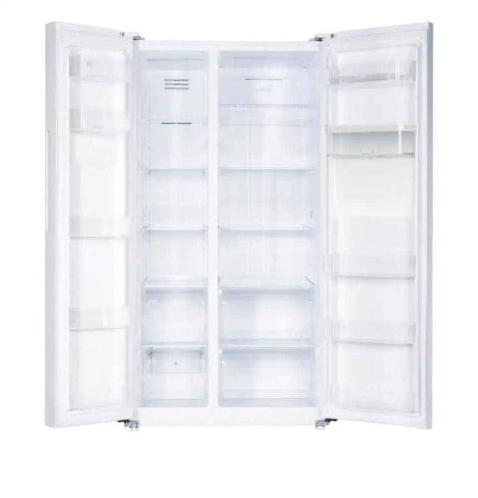 Chiq Css559Nwd 559L Side By White Fridge With Water Dispenser *
