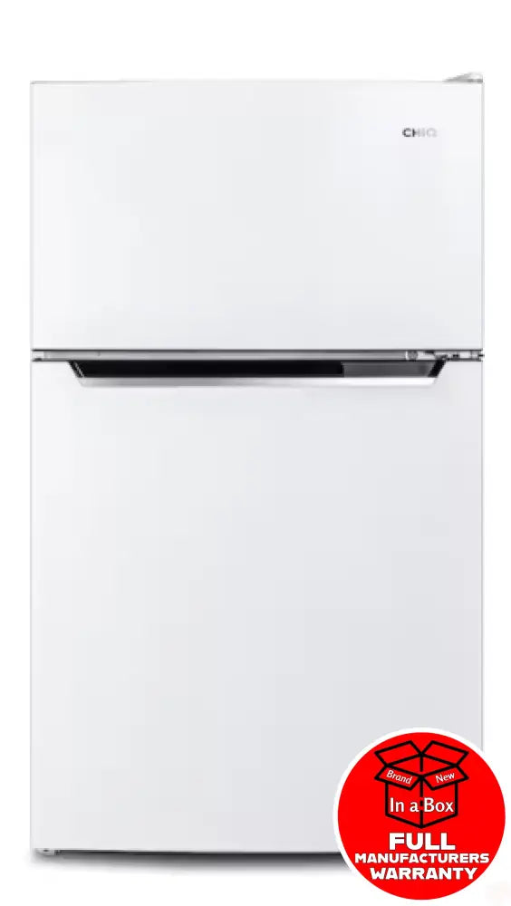 Chiq Ctm086Dw -86L Two Door Bar Fridge - White