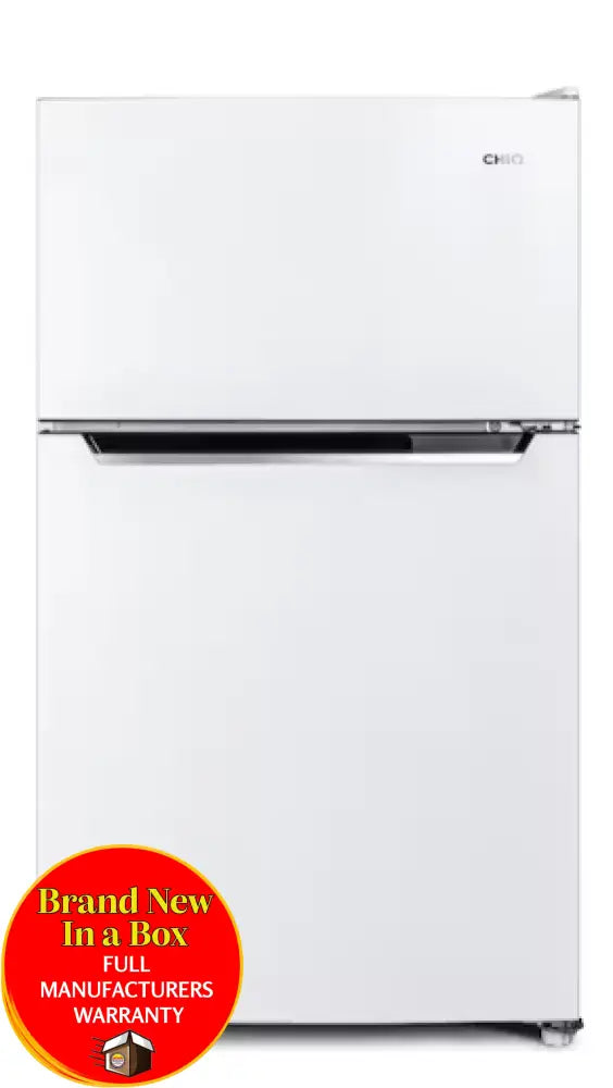 Chiq Ctm086Dw -86L Two Door Bar Fridge - White