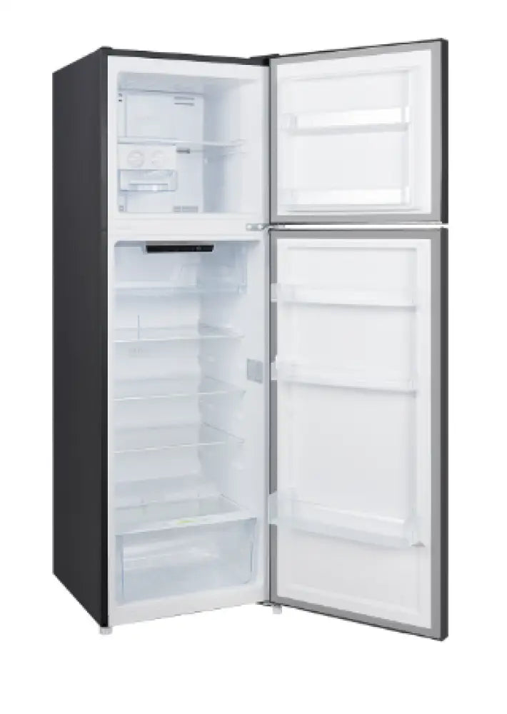 Chiq Ctm253Nbs5E 255L Top Mount Fridge Black Steel