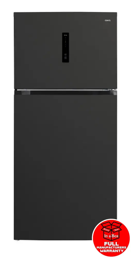 Chiq Ctm513Nbs5E 515L Black Steel Top Mount Fridge