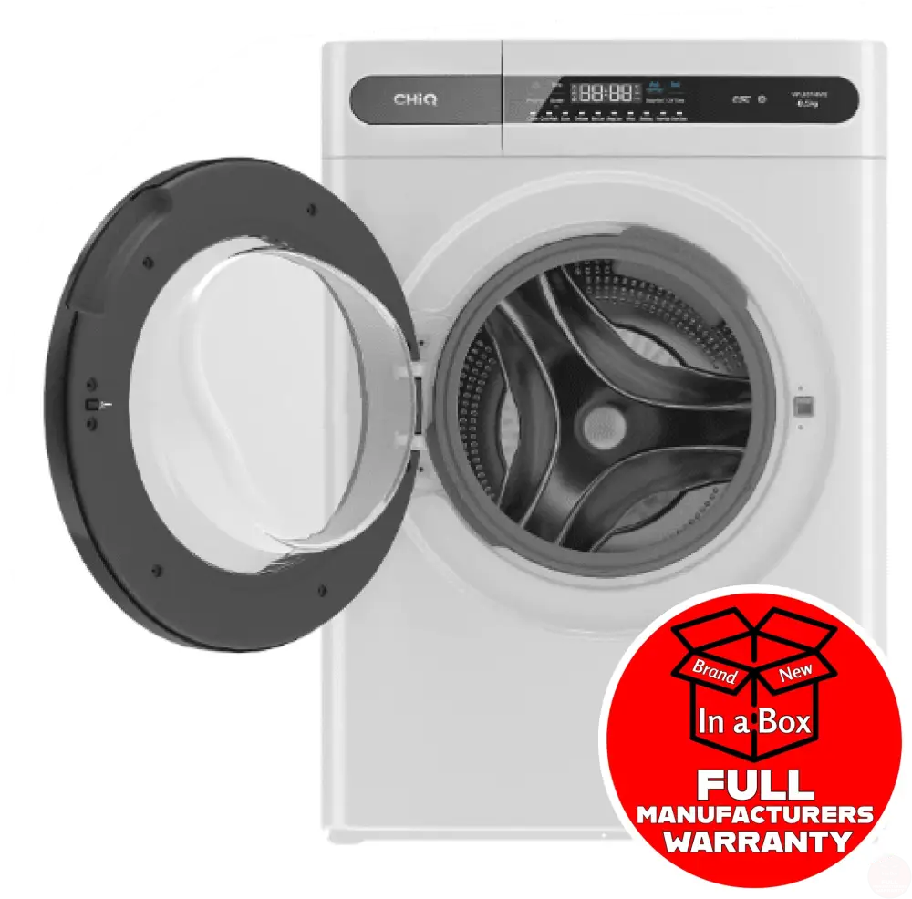 Chiq Wfl85T48W2 8Kg Front Load Washer 11 Programs Washing Machine