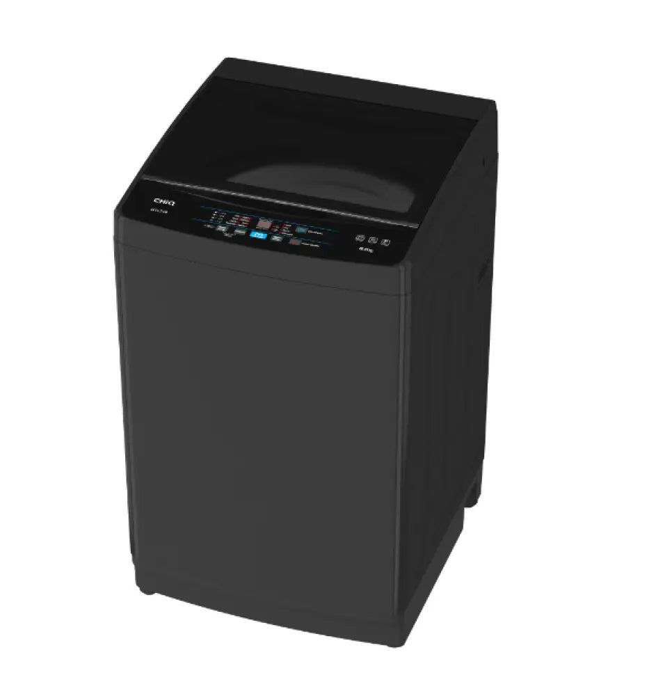 Chiq Wtl79B 8Kg Black Top Load Washer Washing Machine