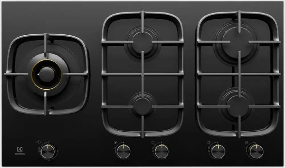 Electrolux Ehg955Be 90Cm Ultimatetaste 900 5 Burner Gas Cooktop Cooktop