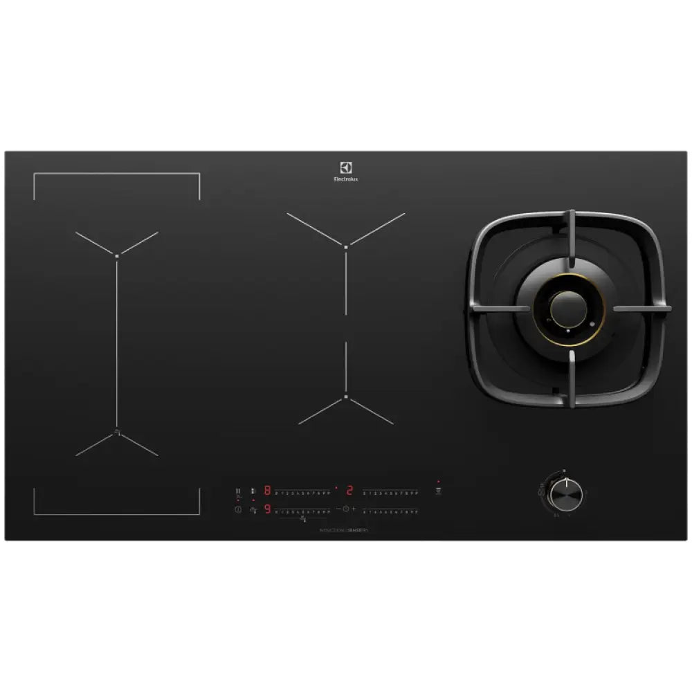 Electrolux Ehh957Be 90Cm Hybrid Induction Cooktop