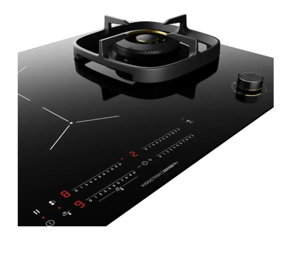 Electrolux Ehh957Be 90Cm Ultimatetaste 900 Hybrid Gas And Induction Cooktop