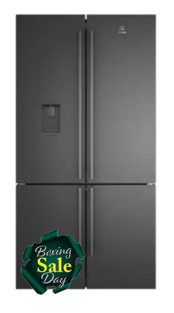 Electrolux Eqe5657Ba 562L Ultimatetaste 700 Quad Door Fridge Matte Charcoal Black