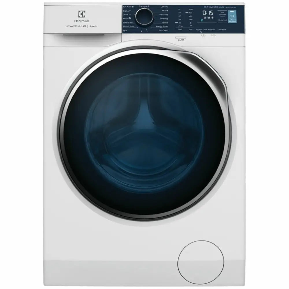 Electrolux Ewf8024Q5Wb 8Kg Ultimatecare 500 Front Load Washer With Ultramix Washing Machine