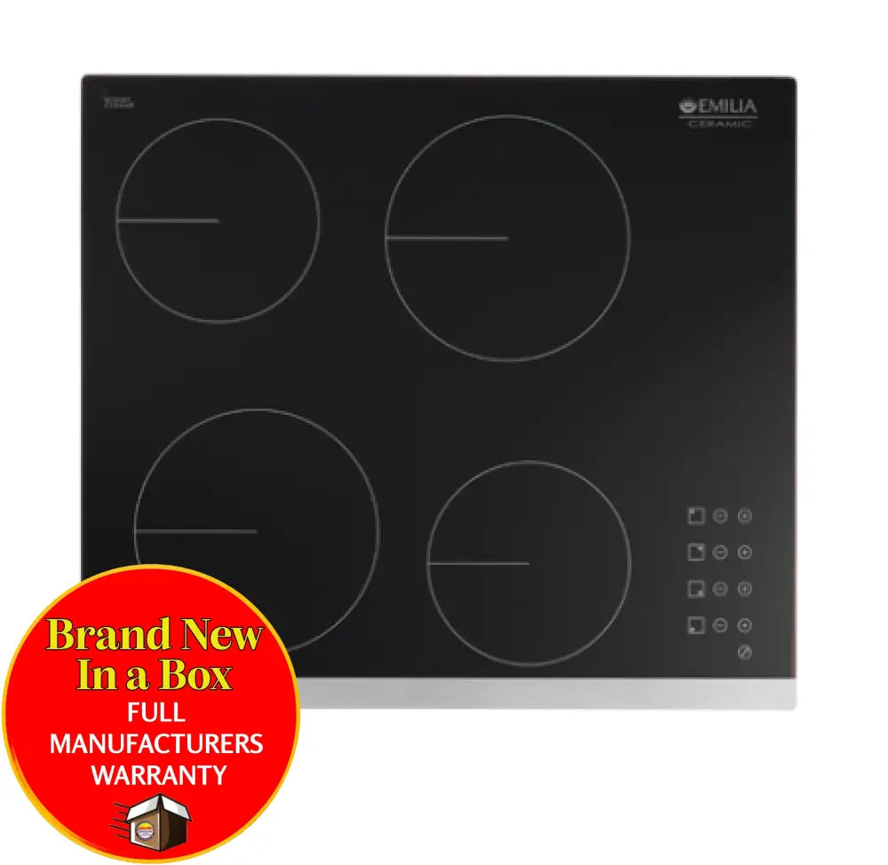 Emilia Emcer64 60Cm Touch Control Ceramic Electric Cooktop