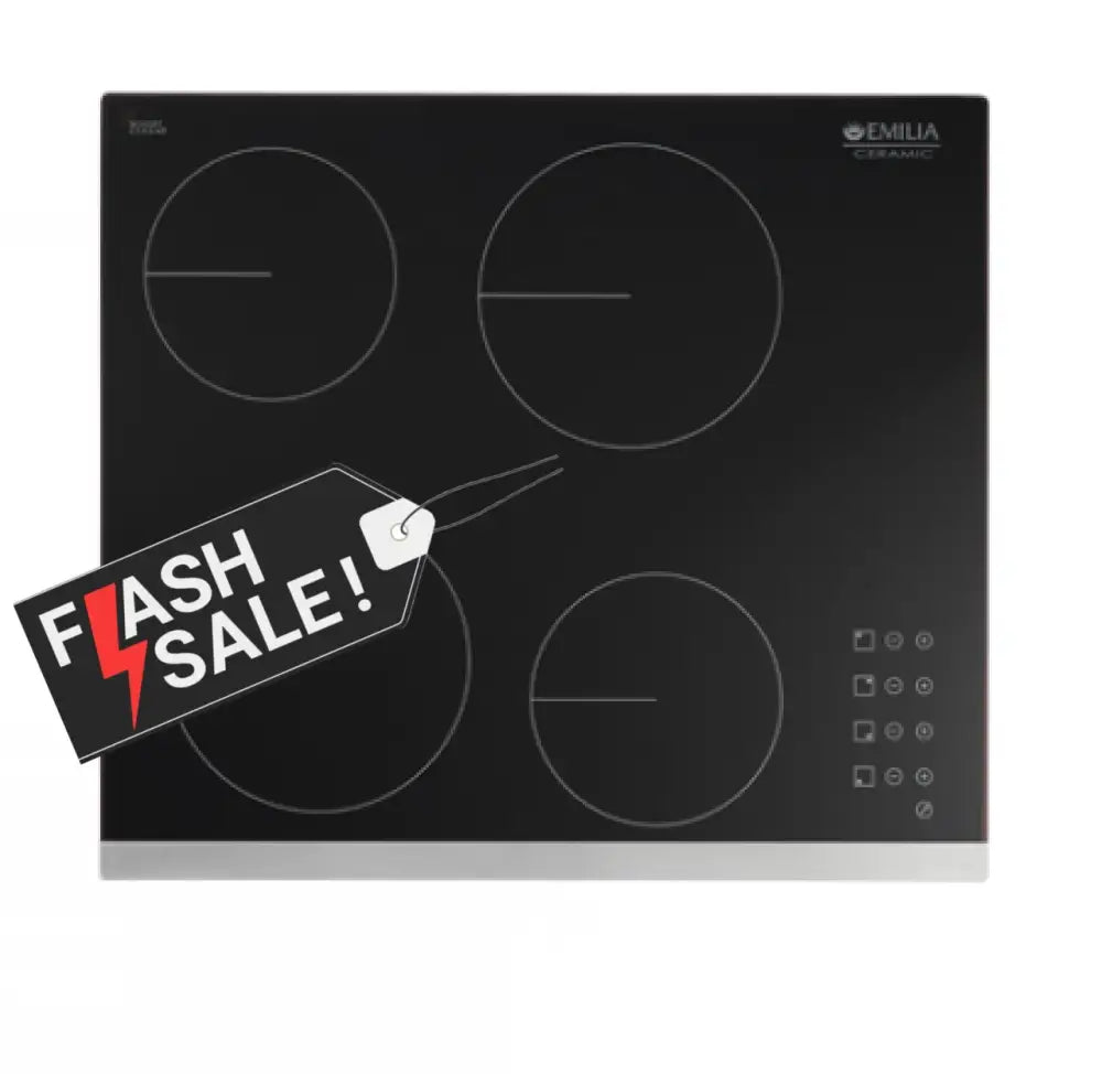 Emilia Emcer64 60Cm Touch Control Ceramic Electric Cooktop