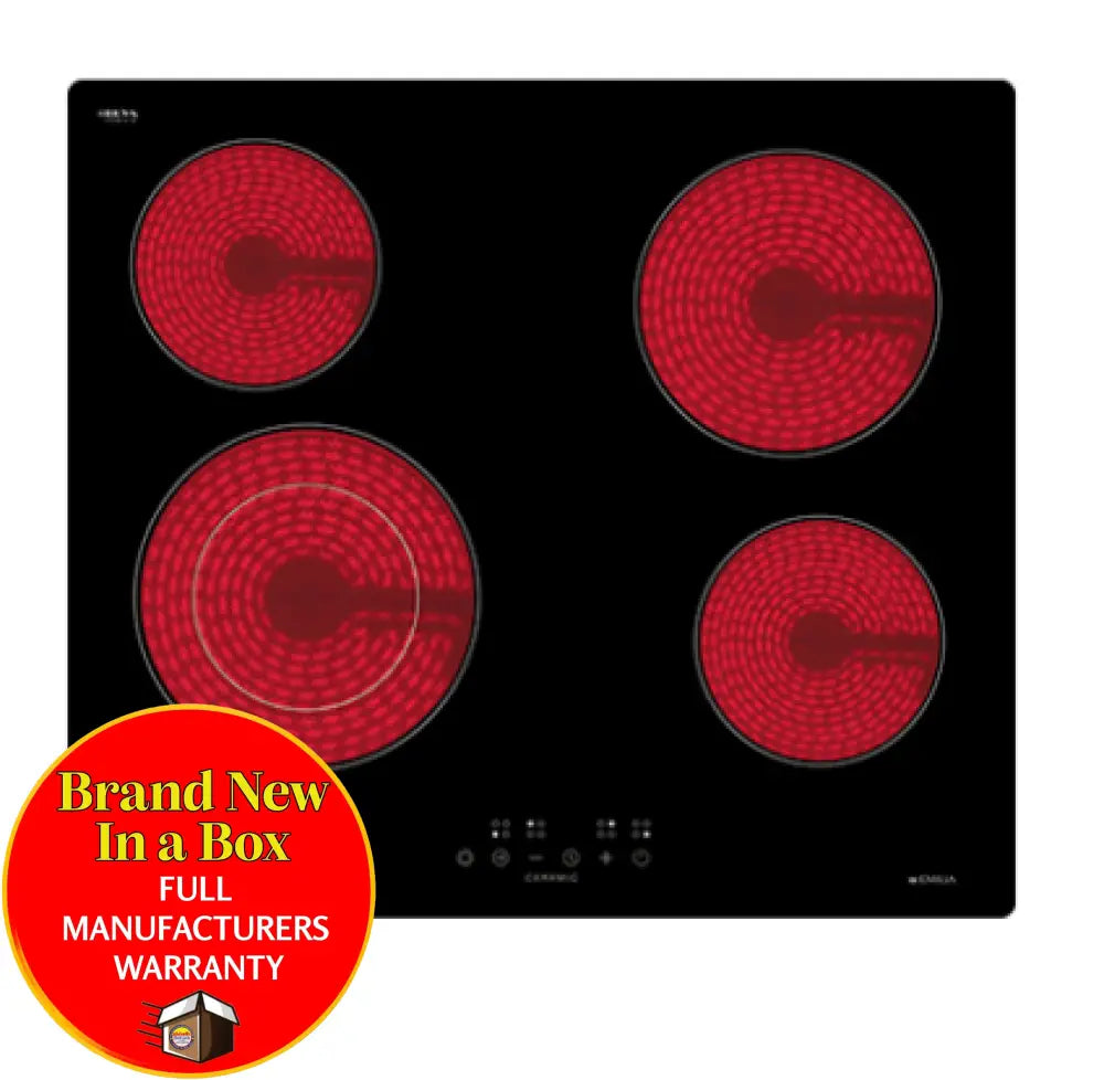 Emilia Emcer64E 60Cm Ceramic Cooktop