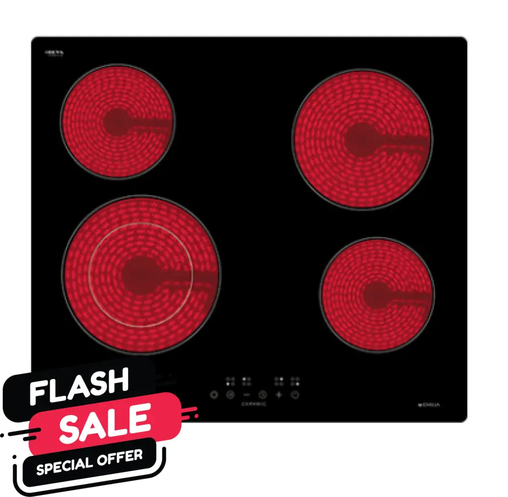 Emilia Emcer64E 60Cm Ceramic Cooktop