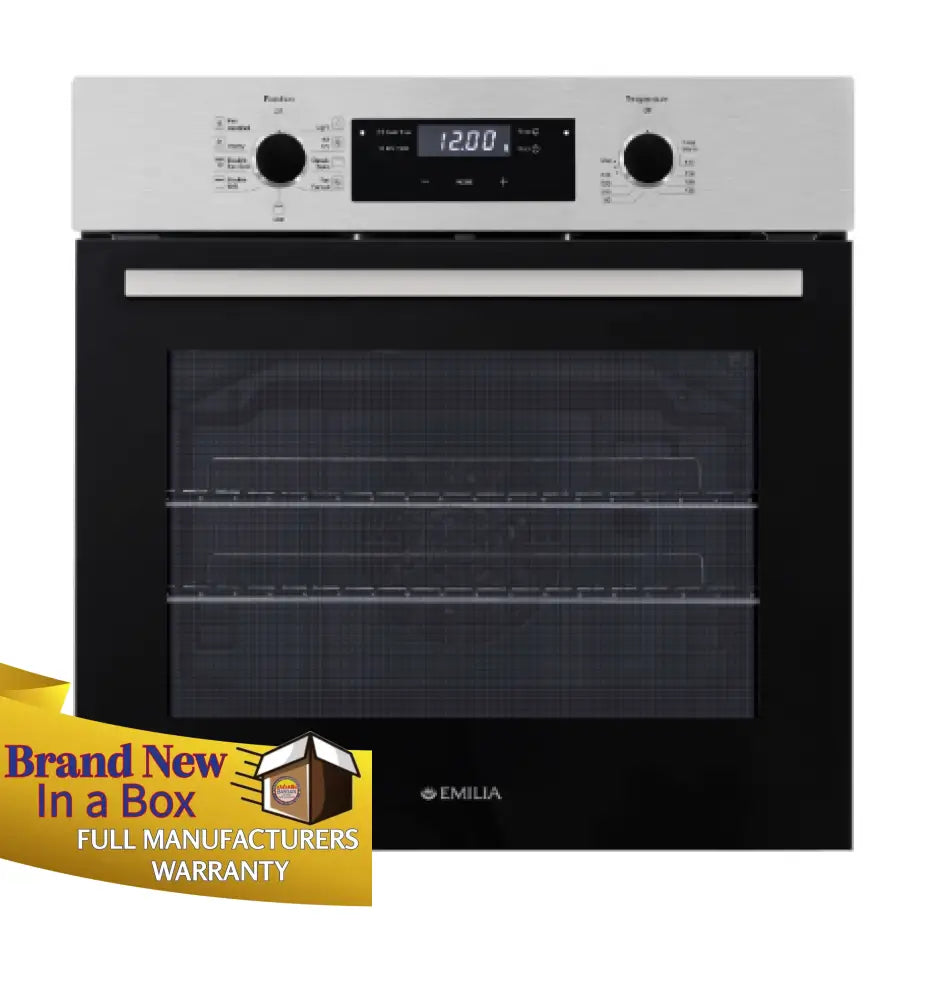 Emilia Emf69E 60Cm Stainless Steel 9 Function Electric Oven
