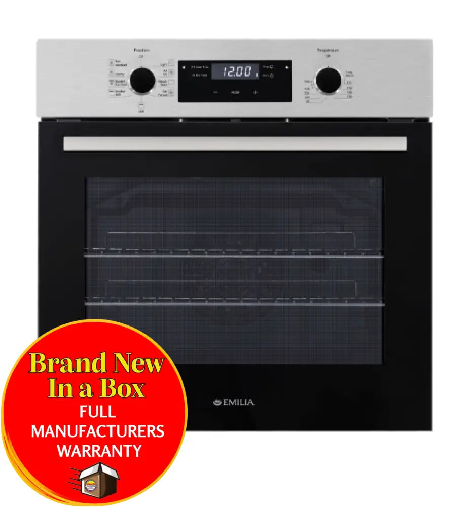 Emilia Emf69E 60Cm Stainless Steel 9 Function Electric Oven