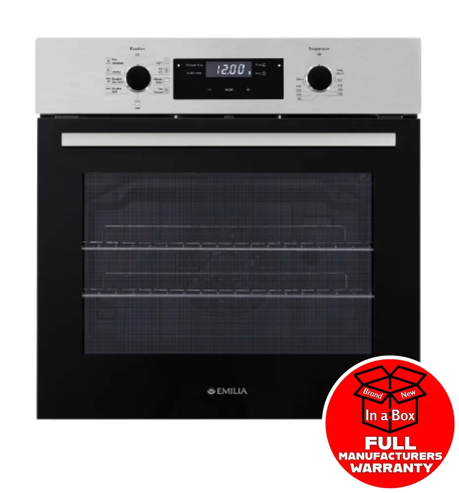 Emilia Emf69E 60Cm Stainless Steel 9 Function Electric Oven