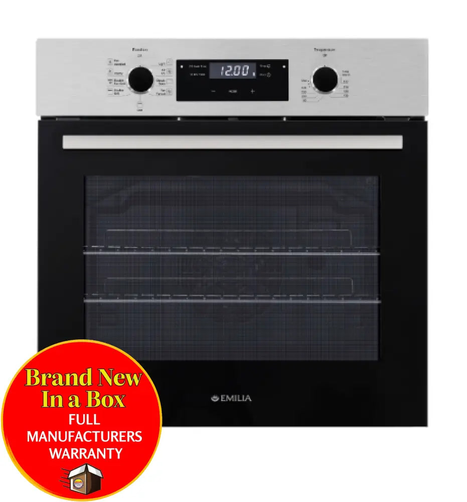 Emilia Emf69E 60Cm Stainless Steel 9 Function Electric Oven