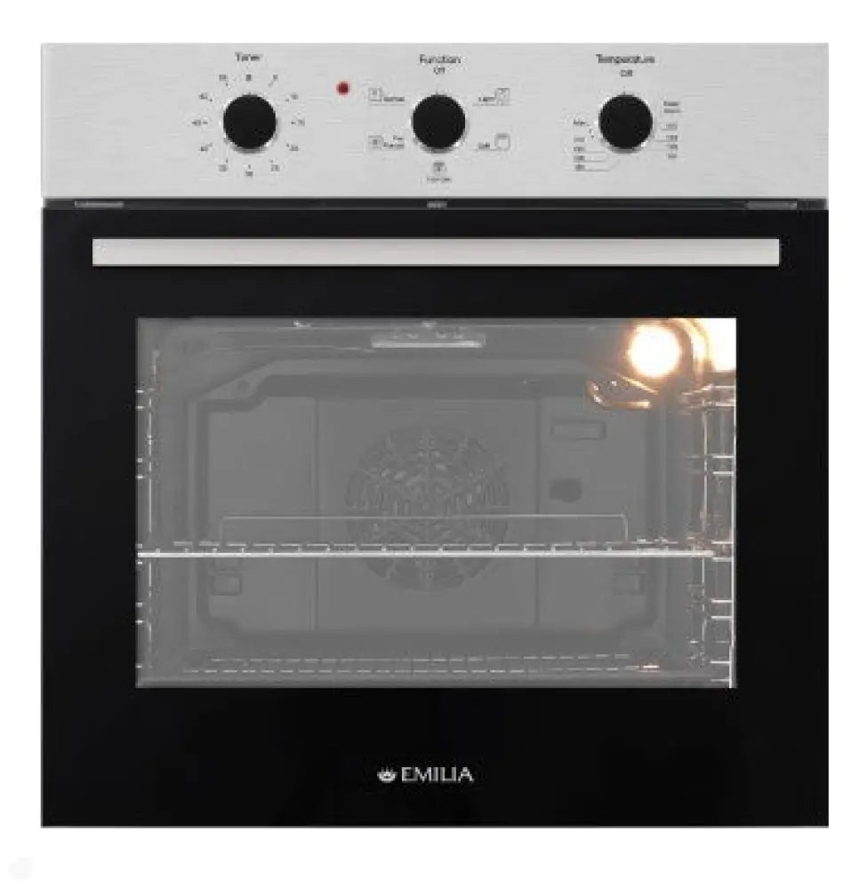 Emilia Emrent65E 60Cm Stainless Steel 9 Function Electric Oven