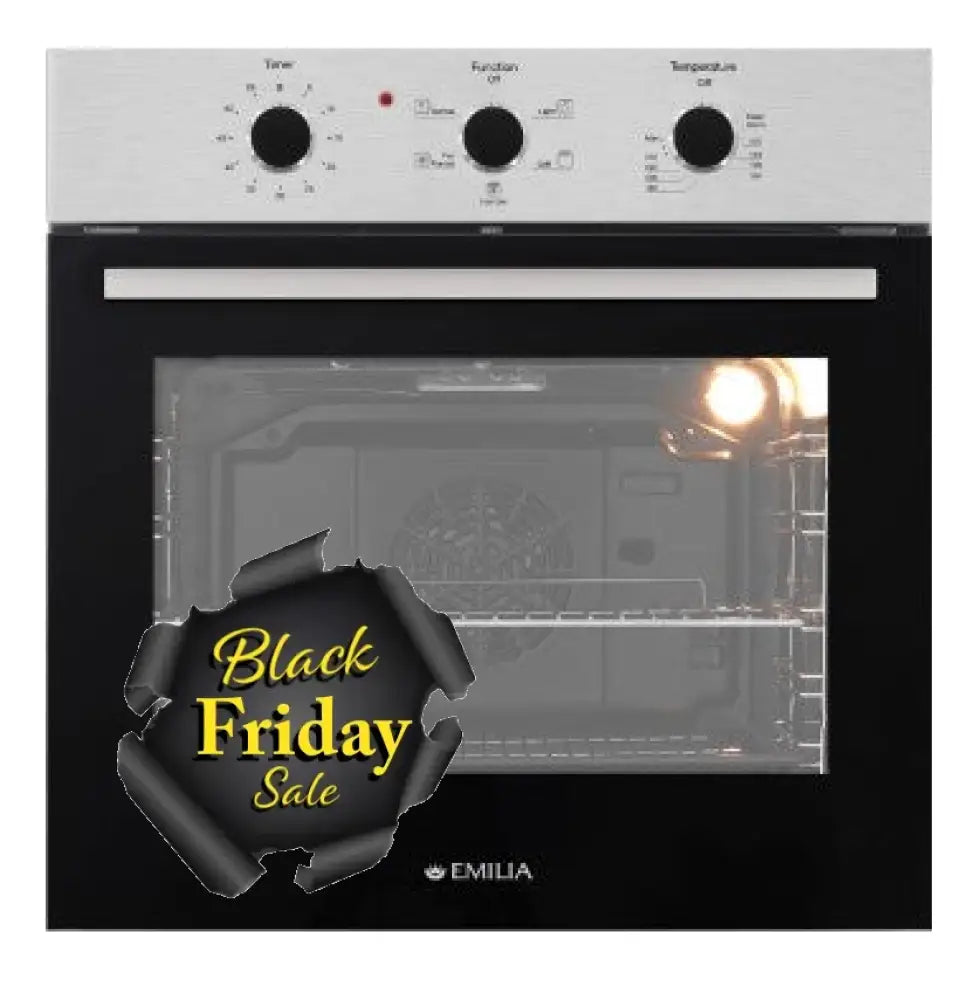 Emilia Emrent65E 60Cm Stainless Steel 9 Function Electric Oven