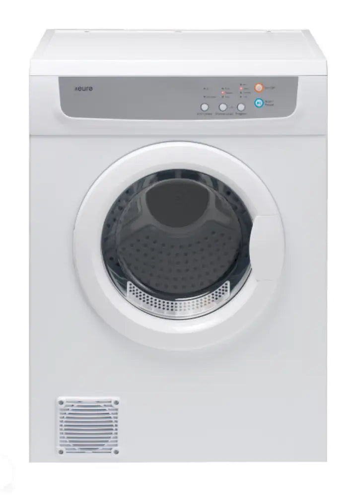 Euro E7Sdwh 7Kg Wall Mountable Sensor Clothes Dryer