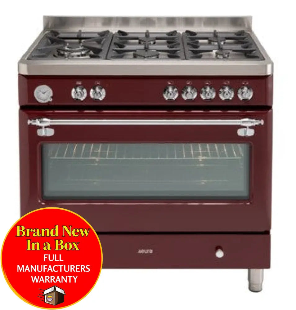 Euro Appliances Ecsh900Bg 90Cm Royal Chiantishire Freestanding Dual Fuel Oven/Stove Upright