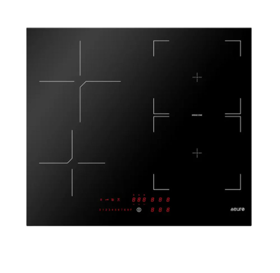 Euro E60Idb 60Cm Flexi Zone Induction Cooktop
