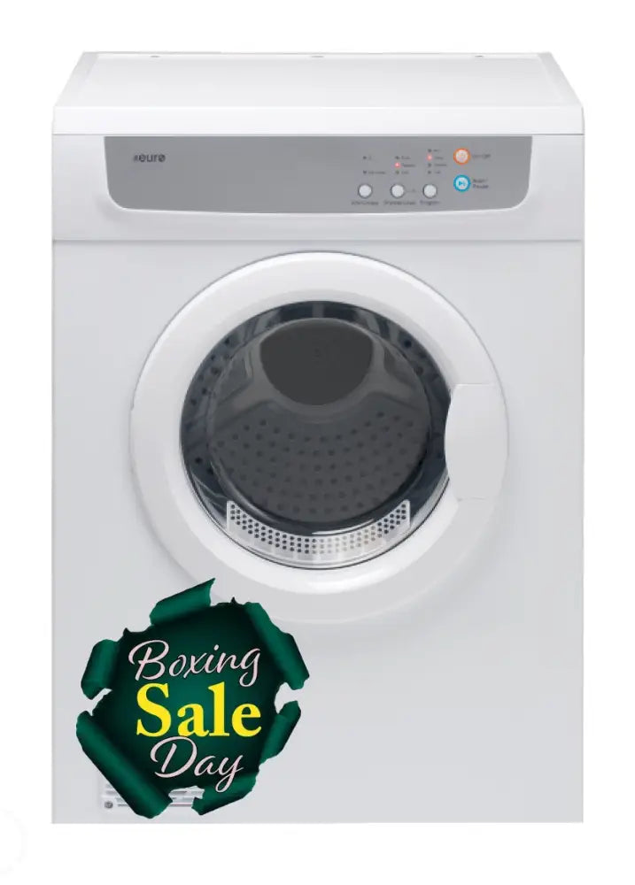 Euro E7Sdwh 7Kg Wall Mountable Sensor Clothes Dryer