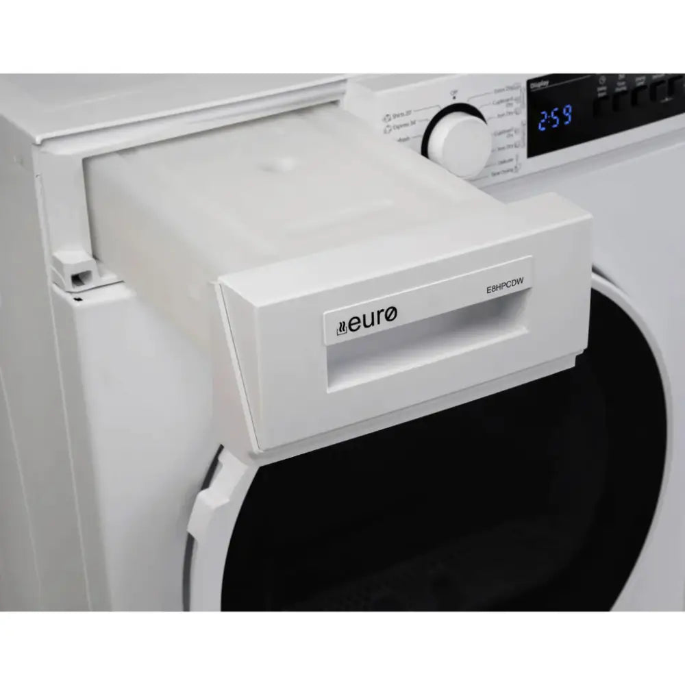 Euro E8Hpcdw 8Kg Heat Pump Dryer