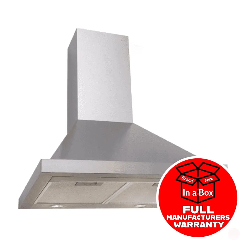 Euro Ea60Sx2 60Cm Canopy Rangehood