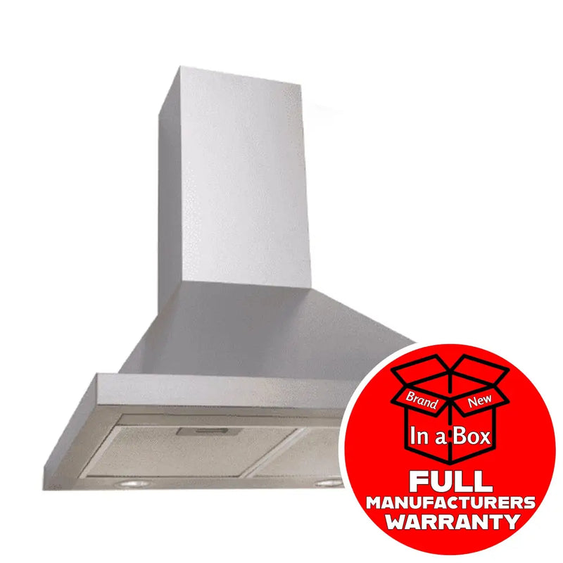 Euro Ea60Sx2 60Cm Canopy Rangehood