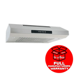 Euro EAF600SS 60cm Stainless Steel Fixed Rangehood - Bargain Home Appliances