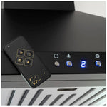 Euro Ebb900Bk3R 90Cm Alfresco Canopy Rangehood (Black)