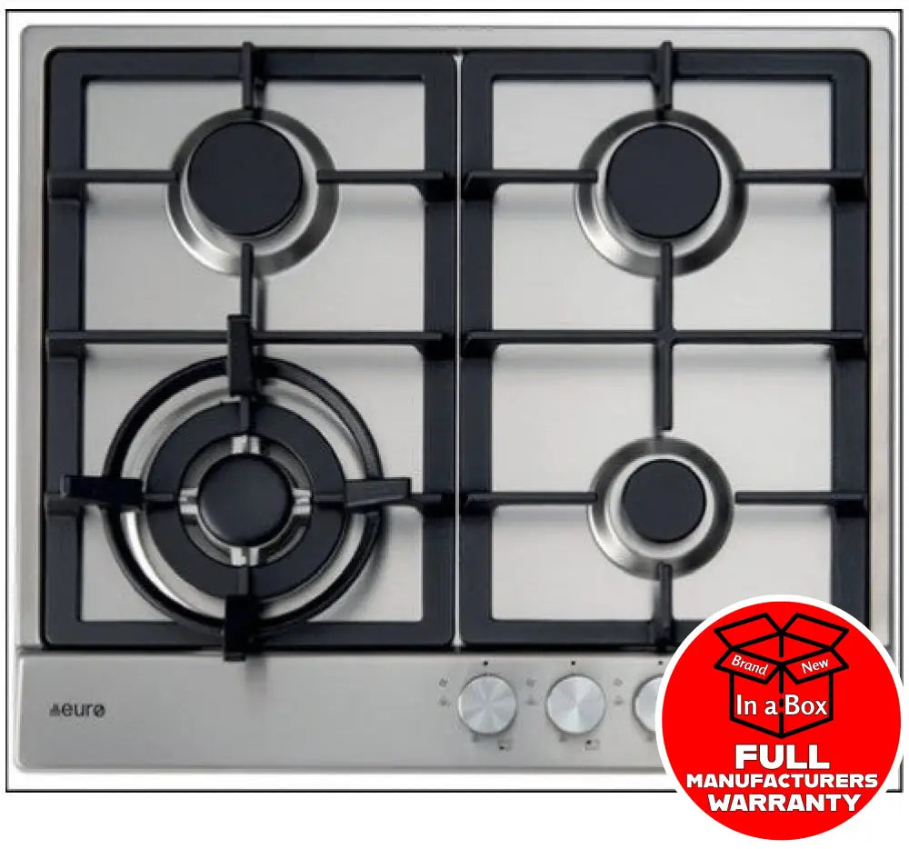 Euro Ect60Wcx 60Cm Gas Cooktop