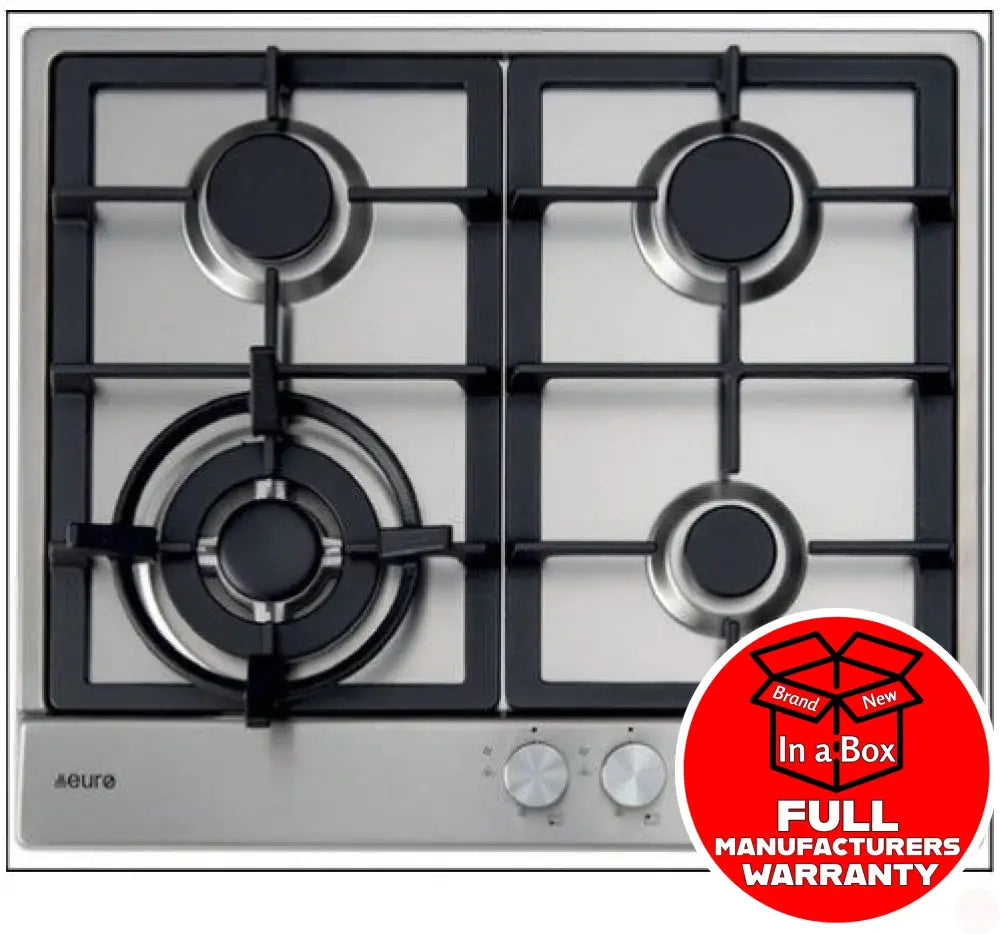 Euro Ect60Wcx 60Cm Gas Cooktop