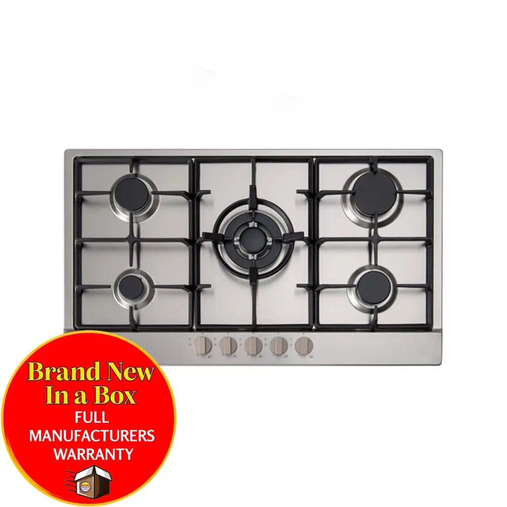 Euro Ect900Gx2 86Cm Gas Cooktop