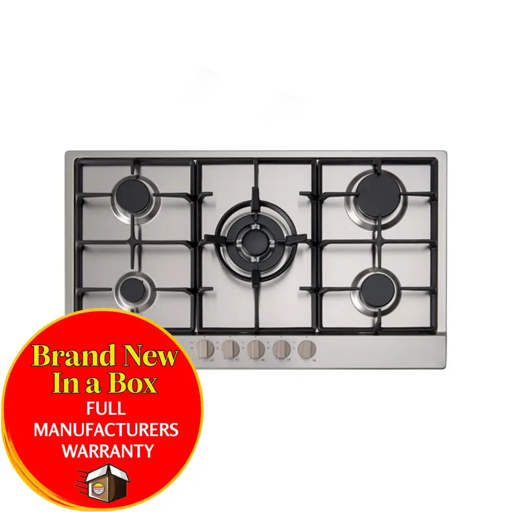 Euro Ect900Gx2 86Cm Gas Cooktop