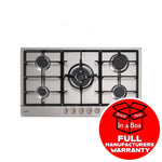 Euro Ect900Gx2 86Cm Gas Cooktop