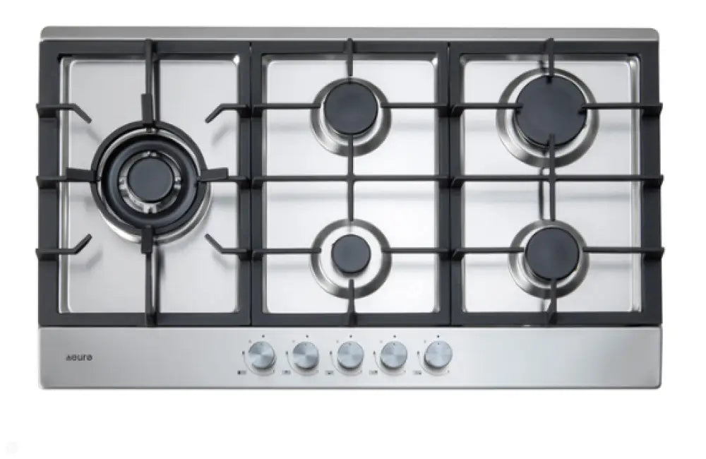 Euro Ect90G5X 90Cm Gas Cooktop