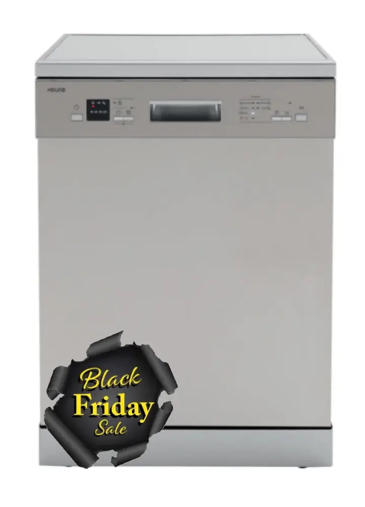 Euro Ed614Sx 60Cm Freestanding Dishwasher Stainless Steel